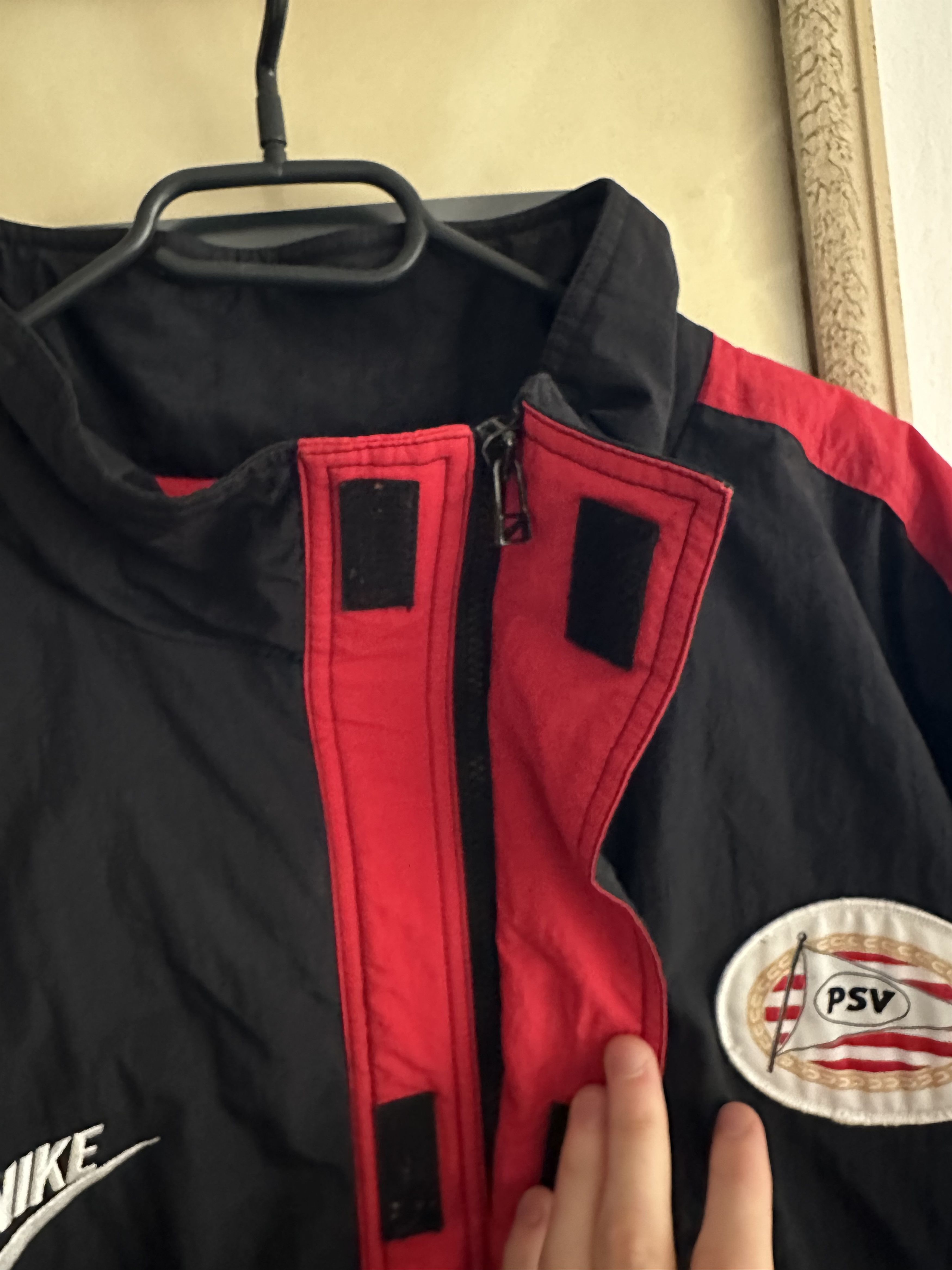 Nike × Vintage Vintage Nike PSV Eindhoven Football Jacket Rare Soccer Hype Size US XXL / EU 58 / 5 - 6 Thumbnail