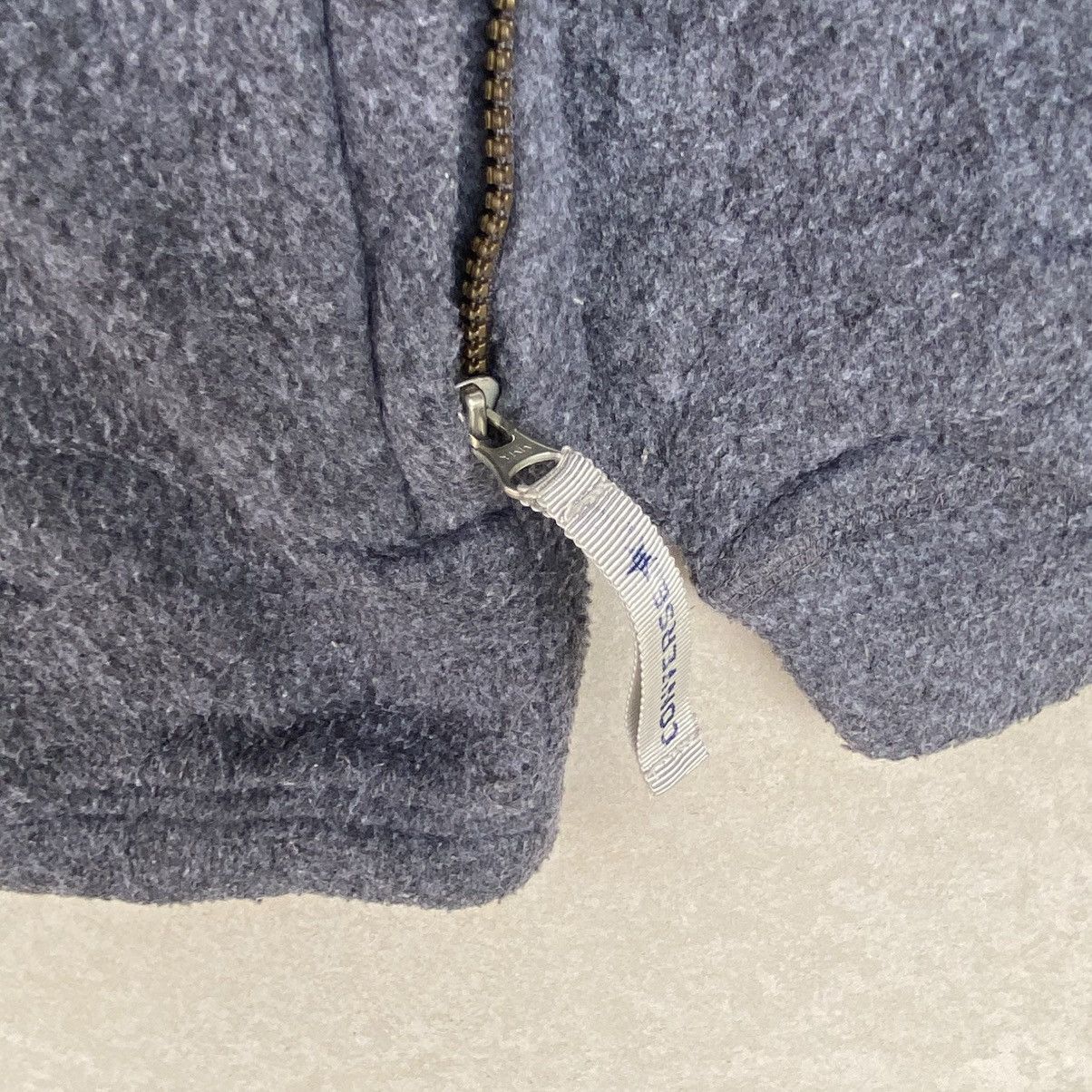 Other Vintage Converse All Star Quartz Zip Sweatshirt Gray Size L Size US L / EU 52-54 / 3 - 5 Thumbnail