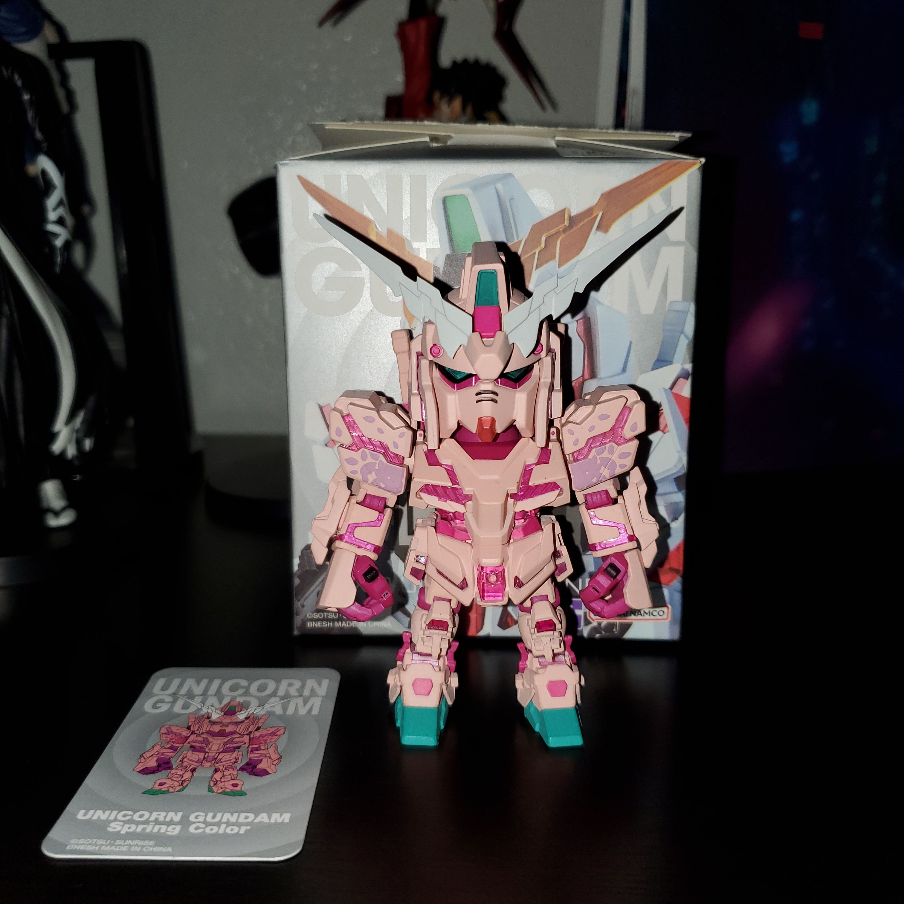 Anima × Japanese Brand × Vintage Bandai Gundam QMSV Unicorn spring ...