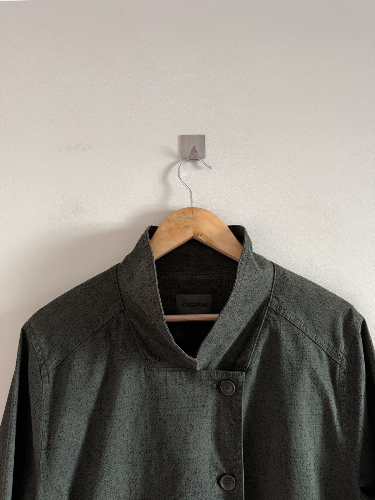 OSKA Oska Minimalist Jacket Asymmetric Button Size L / US 10 / IT 46 - 5 Thumbnail