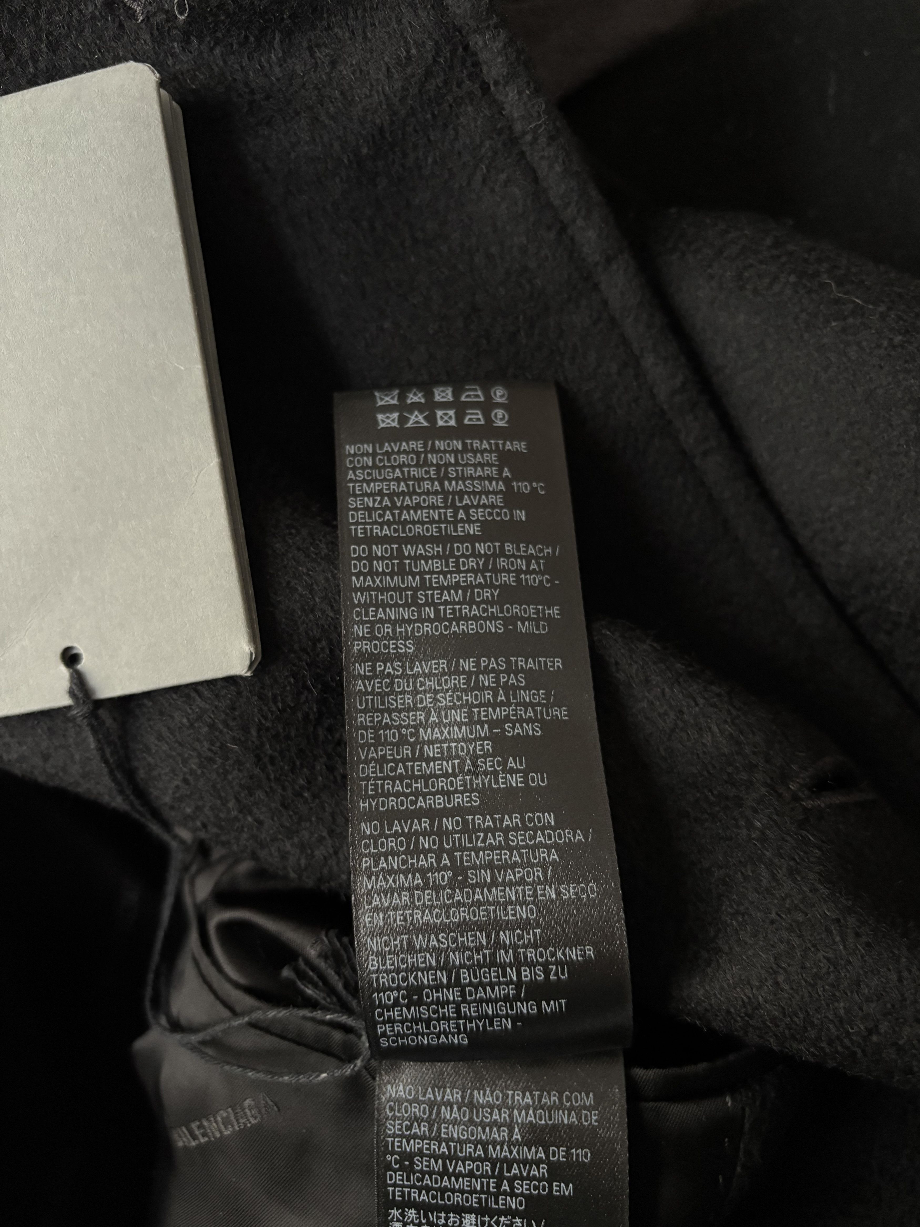 Balenciaga Balenciaga hooded cashmere coat Size US L / EU 52-54 / 3 - 8 Thumbnail