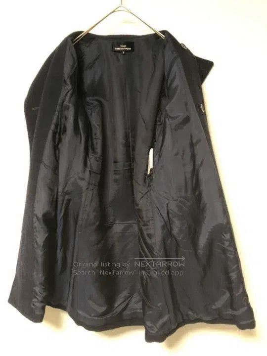 Comme des Garcons Comme Des Garcons Navy blue golden button coat Size S / US 4 / IT 40 - 3 Thumbnail