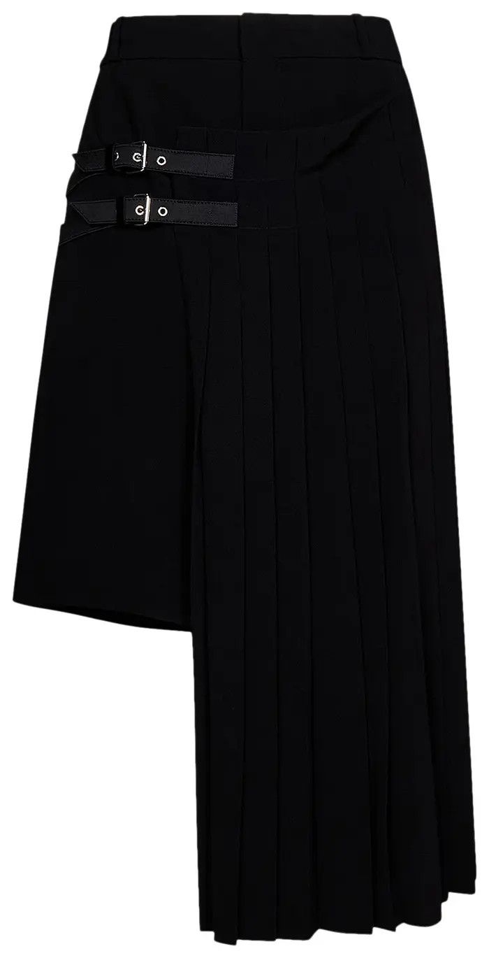 Balmain o1y0625 Midi Skirt in Black Size 38" / US 16 / IT 52 - 1 Thumbnail