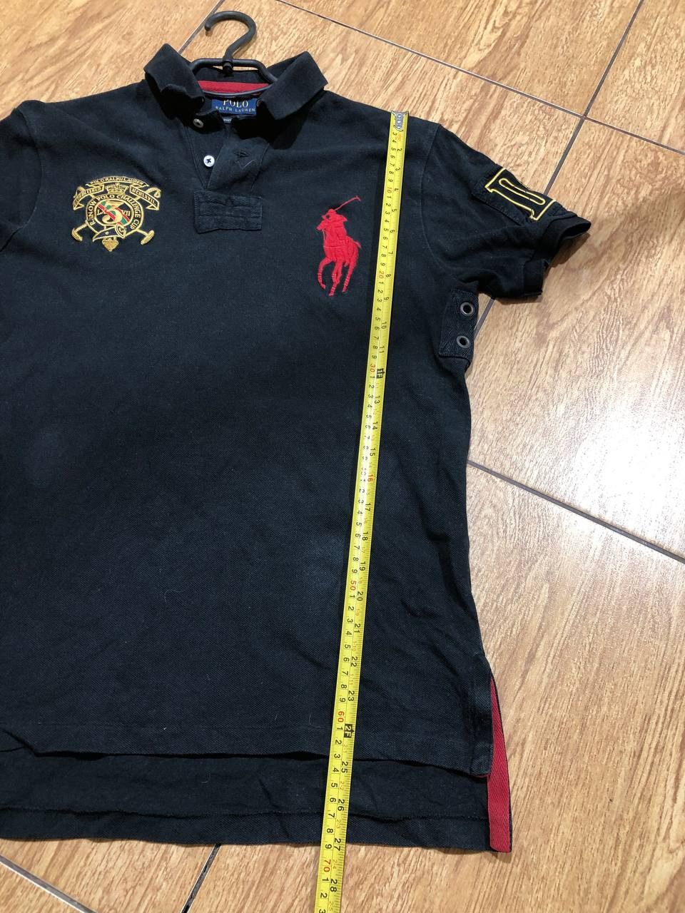 Polo Ralph Lauren Vintage Polo Ralph Lauren Custom Fit Polo Size M Size US M / EU 48-50 / 2 - 16 Thumbnail