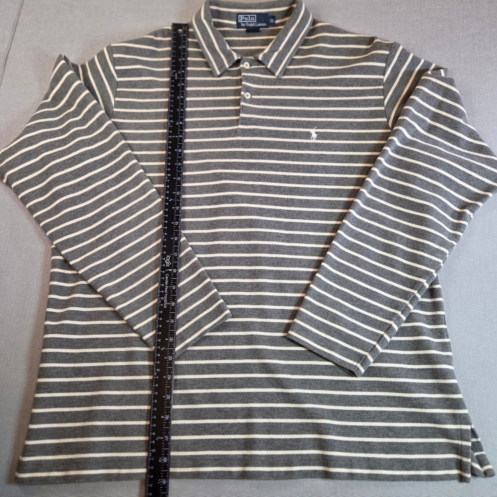 Polo Ralph Lauren Vintage Polo Ralph Lauren Striped Long Sleeve Shirt XL Size US XL / EU 56 / 4 - 7 Thumbnail