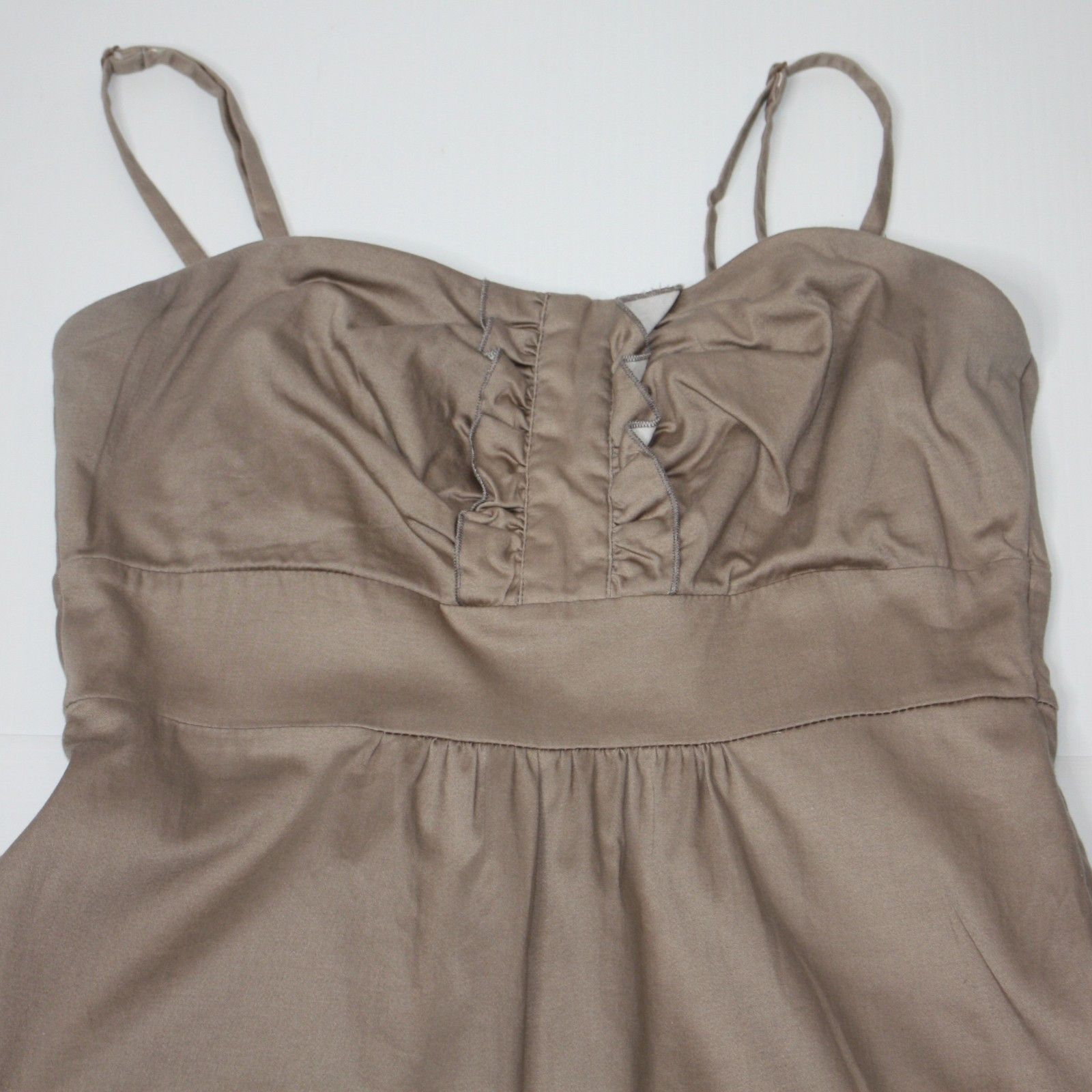 RW&CO. Beige Color Floral Dress with Removable Straps in size US 10 Size L / US 10 / IT 46 - 5 Thumbnail