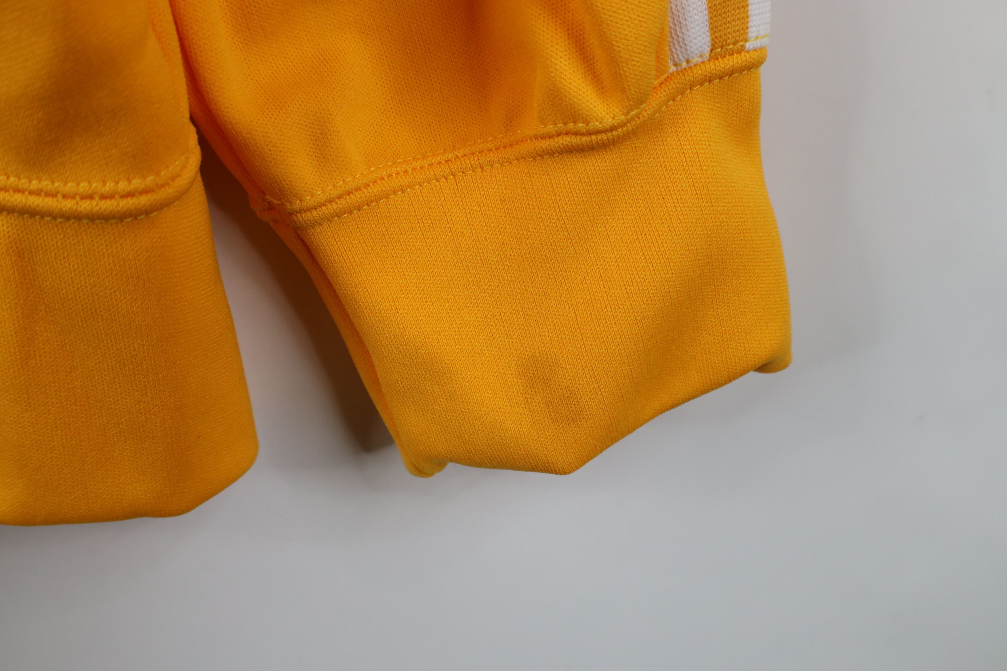 Vintage Vintage 70s Streetwear Striped Warm Up Track Jacket Yellow Size US M / EU 48-50 / 2 - 14 Thumbnail