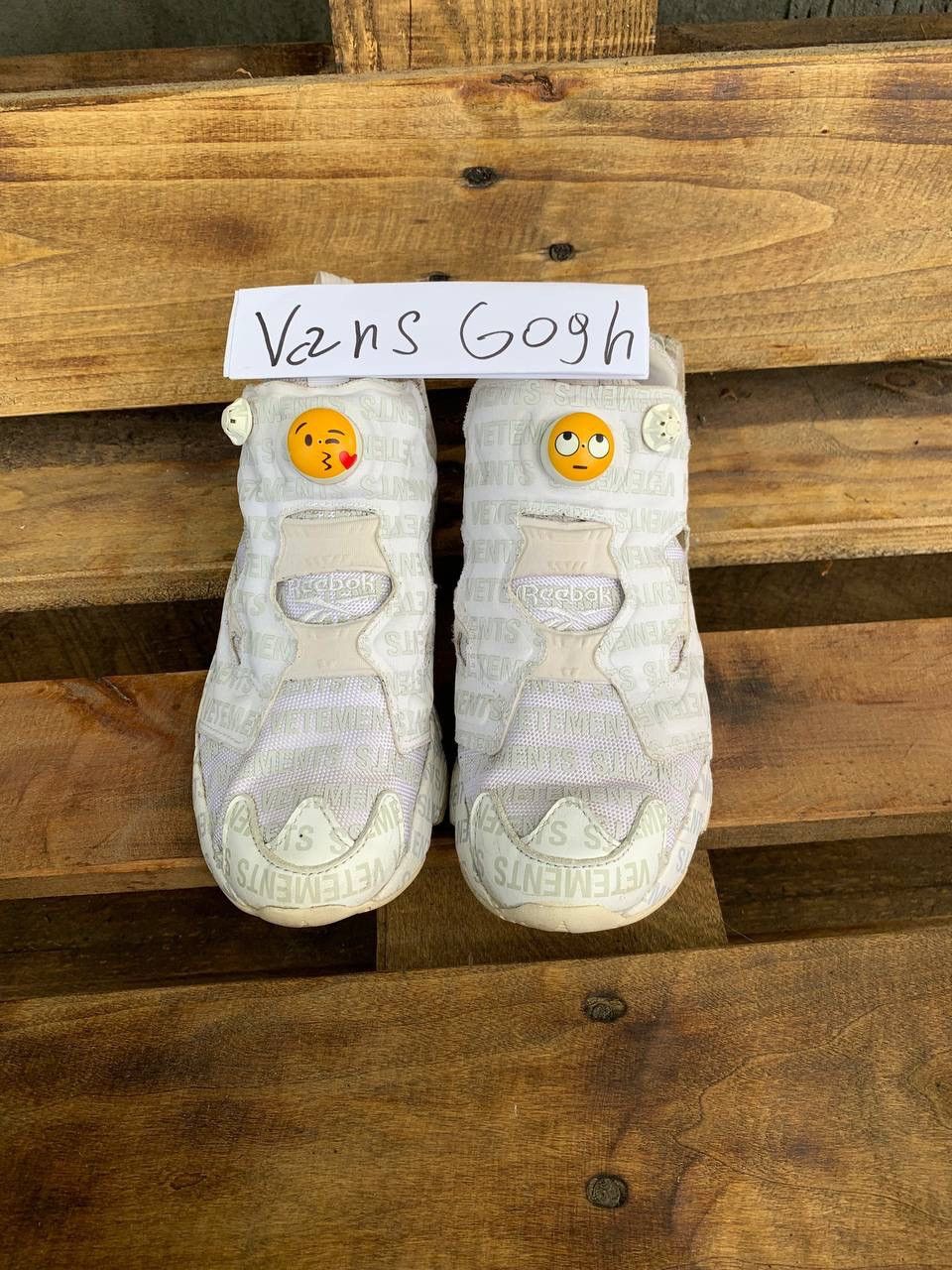Reebok × Vetements Reebok VETEMENTS x InstaPump Fury 'Emoji' Size US 6 / EU 39 - 15 Thumbnail