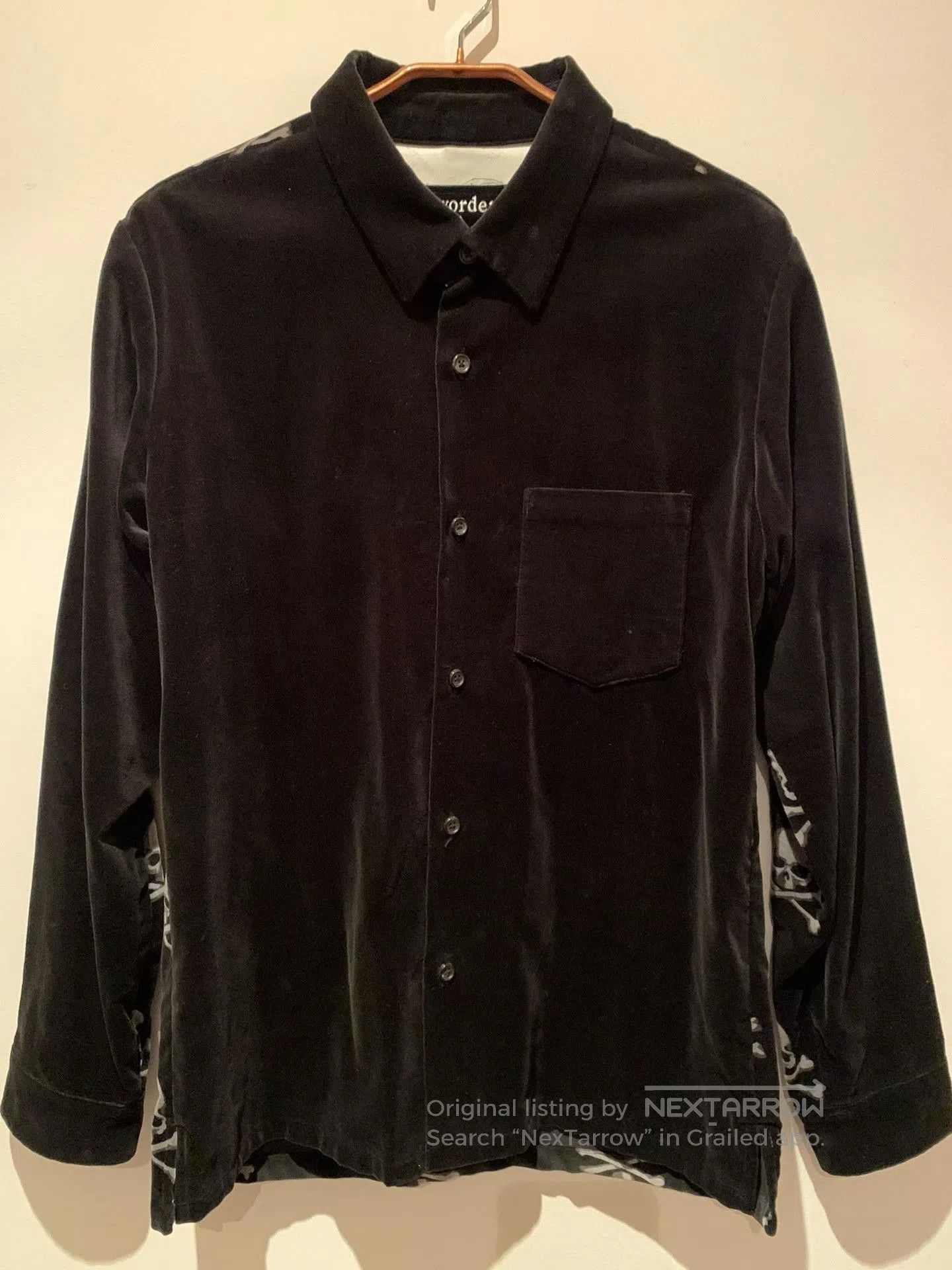 Mastermind Japan mastermind Japan black velvet skull shirt. Size US L / EU 52-54 / 3 - 2 Thumbnail