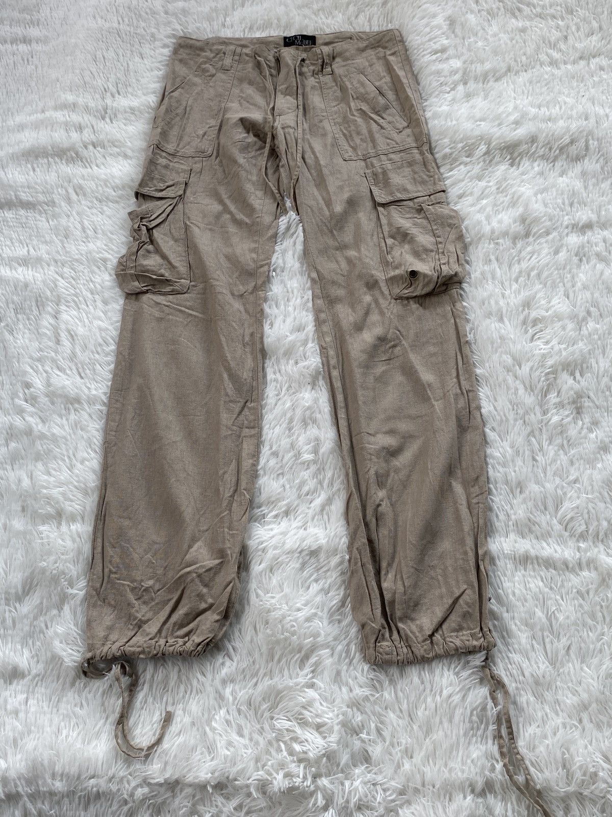 Vintage BINDING NOW🔥 Cecil Mc Bee bondage cargo pant rare Size 30" / US 8 / IT 44 - 3 Thumbnail