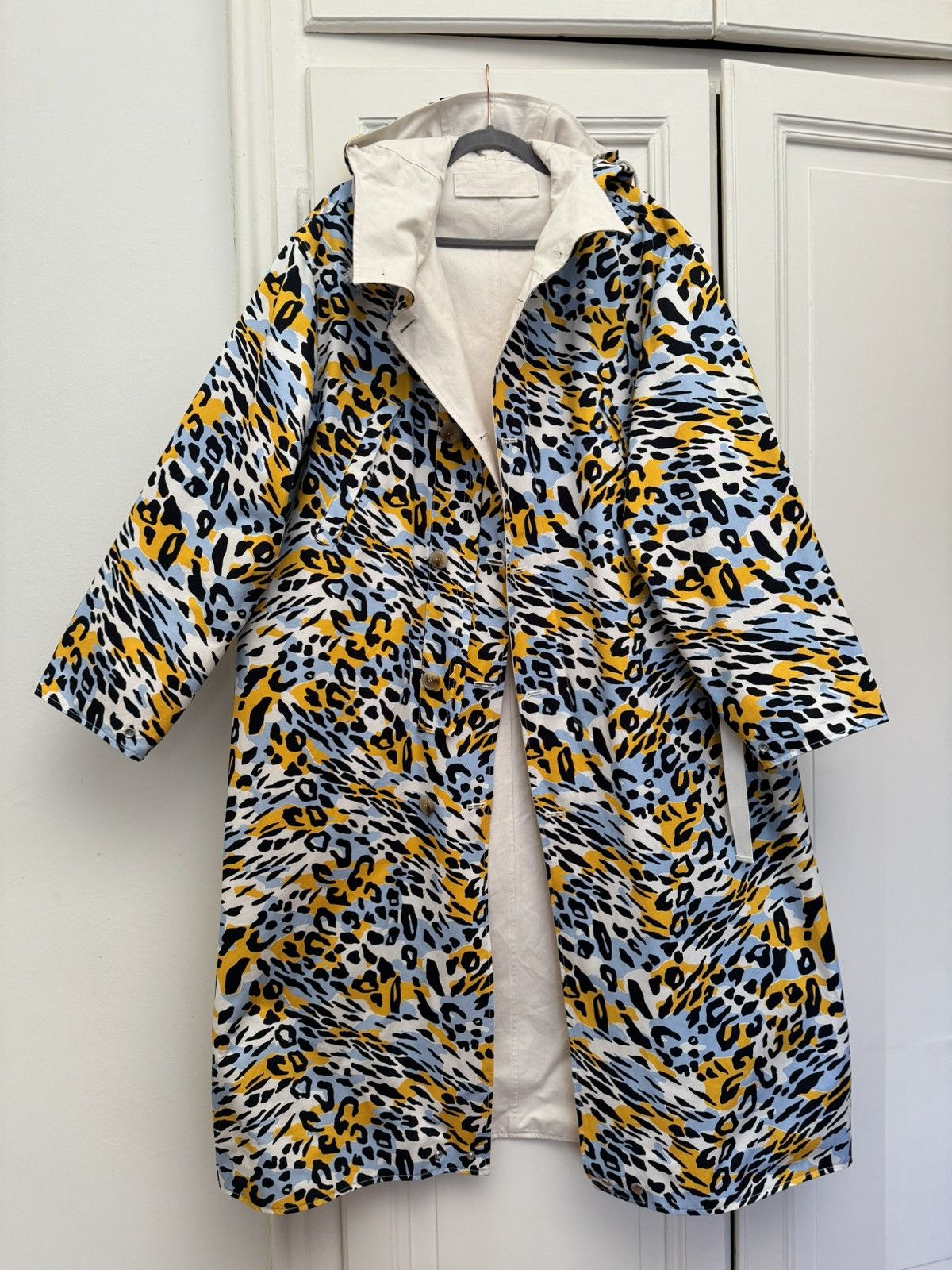 Marni MARNI reversible beige/leopard Coat FW2019 Size US M / EU 48-50 / 2 - 4 Thumbnail