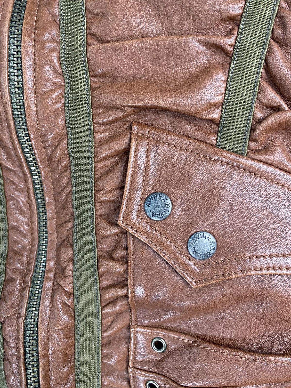 Avirex Avirex Leather Jacket Size US S / EU 44-46 / 1 - 7 Thumbnail