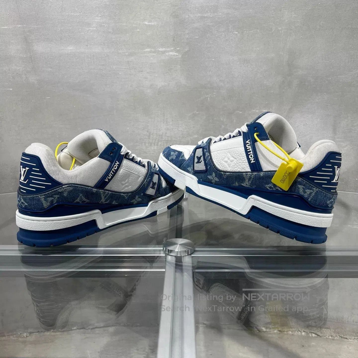 Louis Vuitton Multi-Color Low-Top Sneakers Size 6.5. Size US 6.5 / EU 39-40 - 5 Thumbnail
