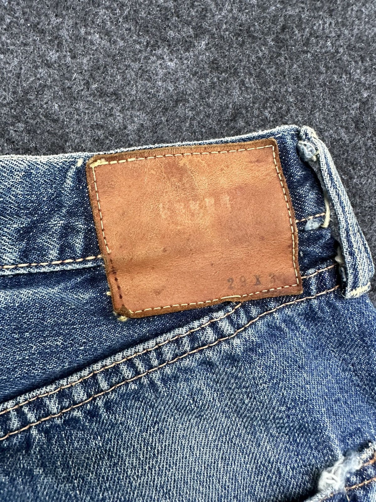 Hysteric Glamour 80s Vintage Fortune & Co Hidden Rivet Washed Denim W28 D11 Size US 28 / EU 44 - 13 Thumbnail