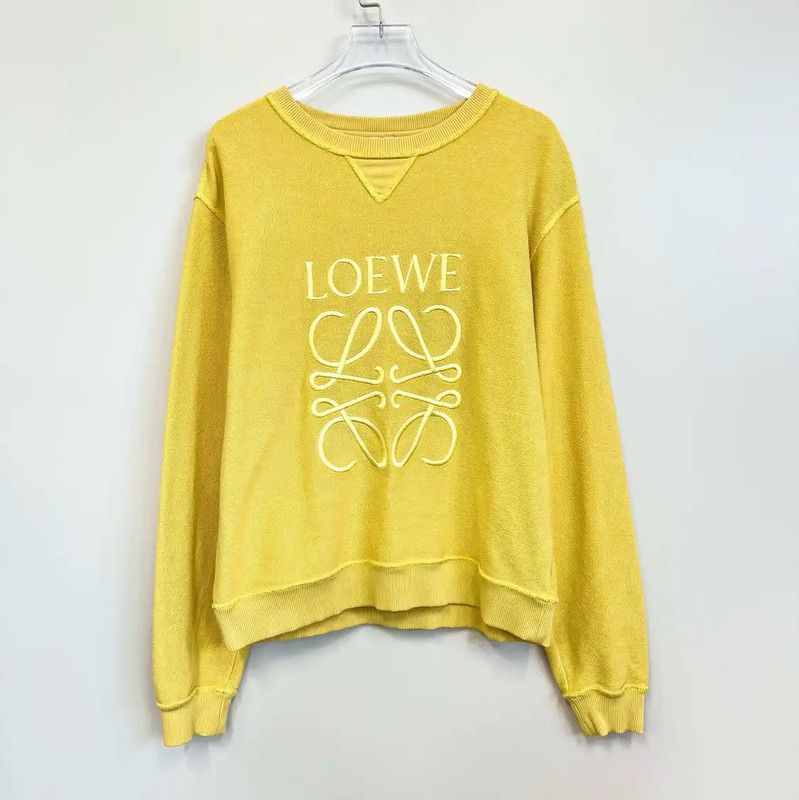 Loewe Loewe Yellow Women's Sweatshirt Size S 0089 Size S / US 4 / IT 40 - 1 Thumbnail