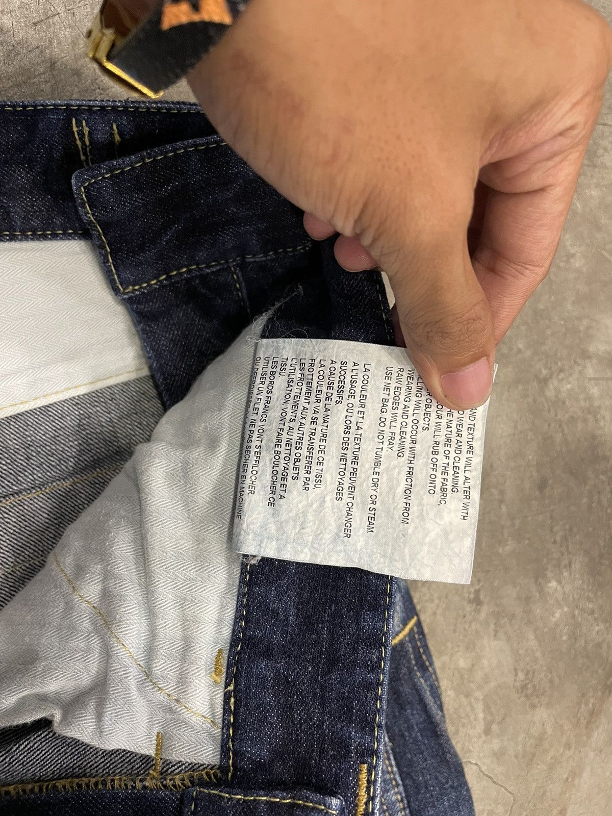 Comme des Garcons × Junya Watanabe Junya watanabe - CDG - F/W 13 - Patchwork Denim Size US 33 - 12 Thumbnail