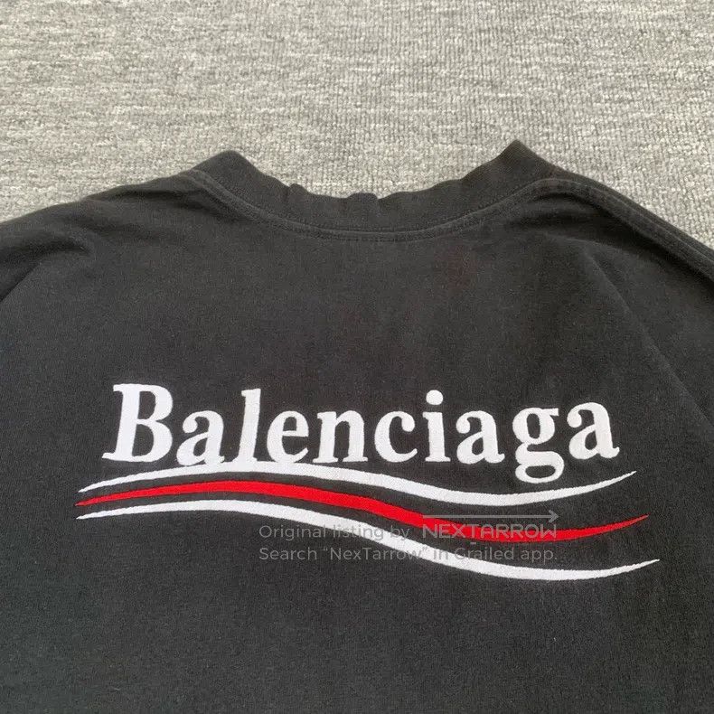 Balenciaga Balenciaga Black Cola Fake Two-Piece Long Sleeve Size US M / EU 48-50 / 2 - 9 Thumbnail