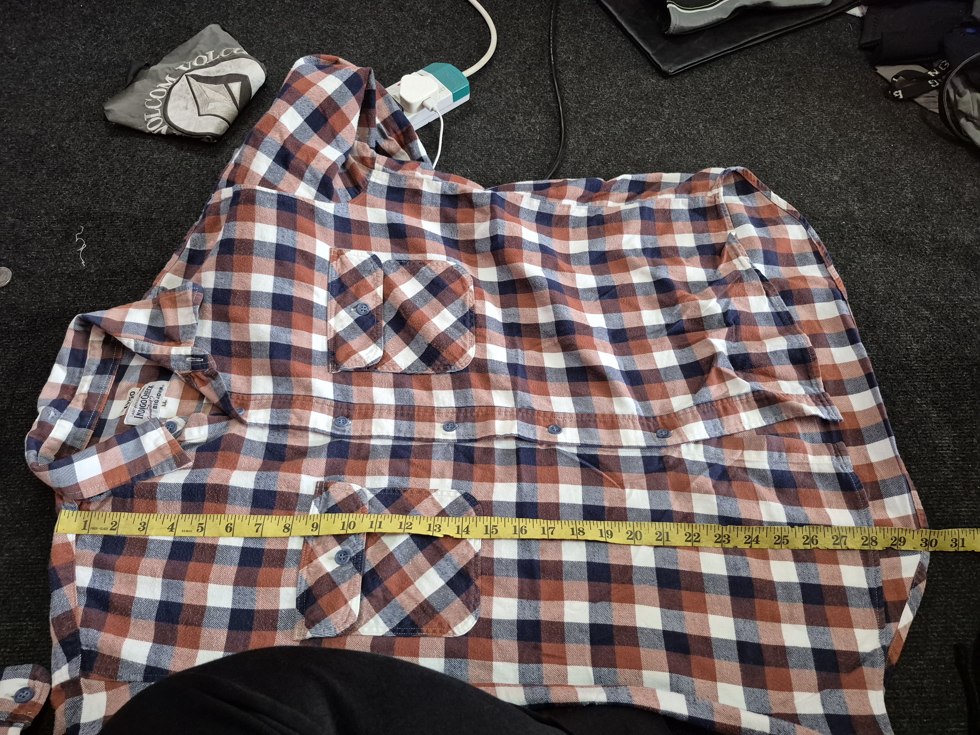 Big John 🔥 Big John Checkered Flannel Button Up Shirt Size US XL / EU 56 / 4 - 8 Thumbnail