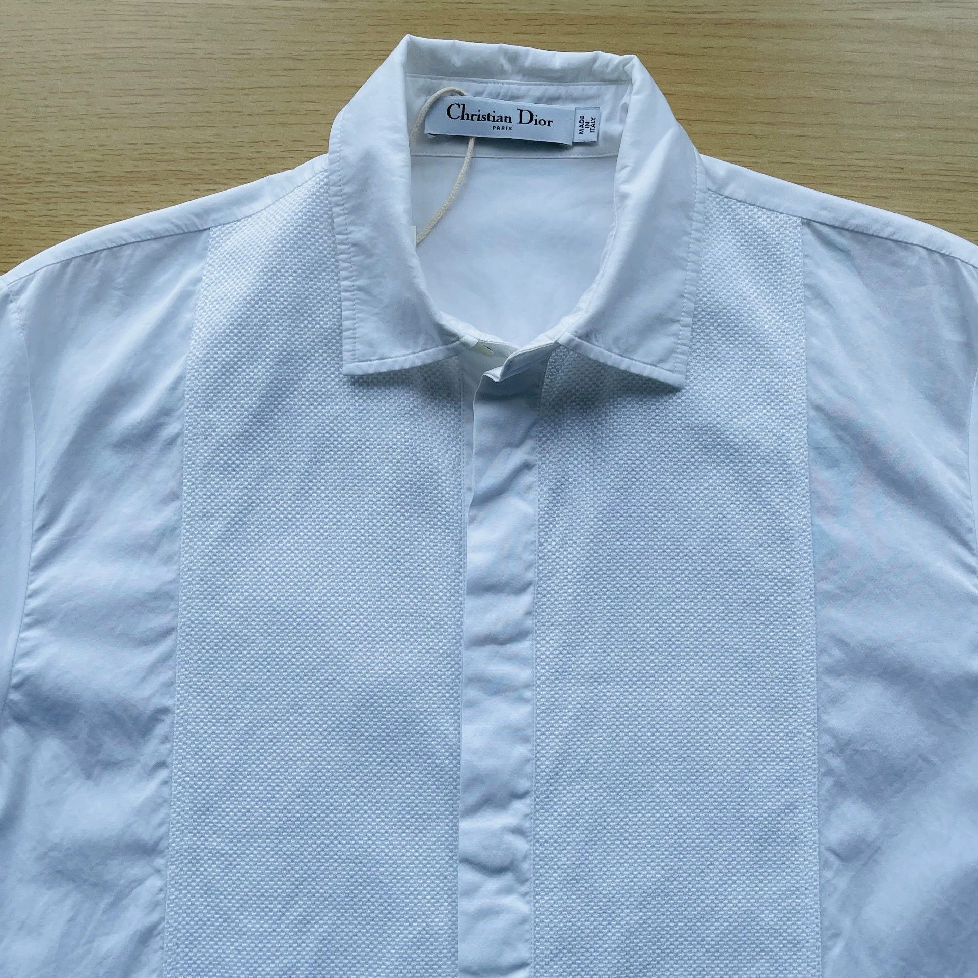 Dior DIOR Women's White Cotton Poplin Bee Logo LS Shirt 36 99New Size XS / US 0-2 / IT 36-38 - 3 Thumbnail