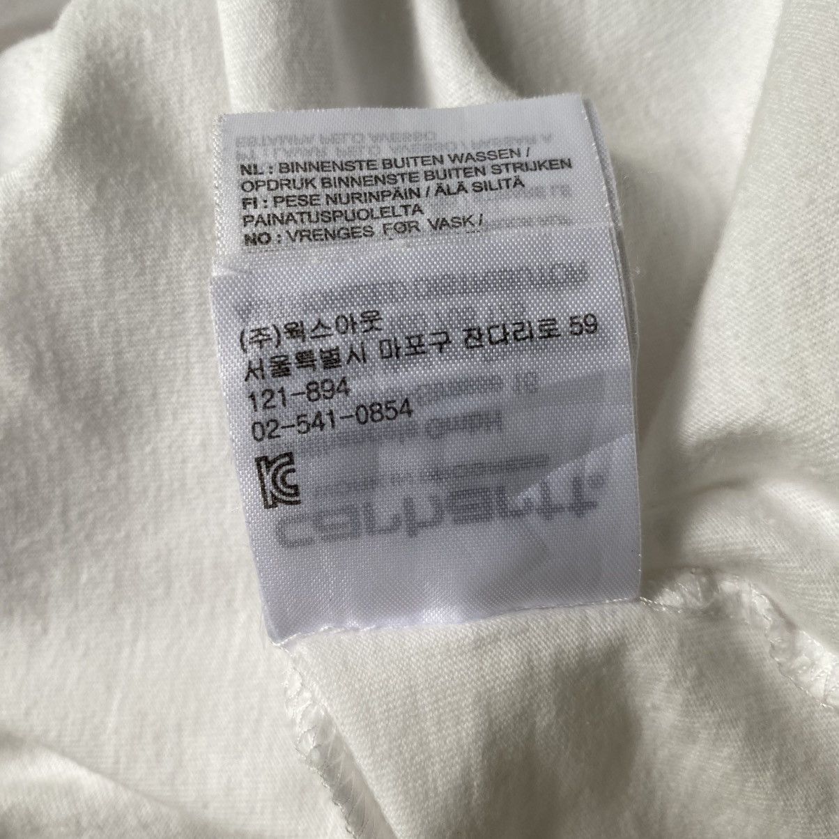 Carhartt Carhartt Wip White Short Sleeve Crewneck T-Shirt Size US XS / EU 42 / 0 - 19 Thumbnail