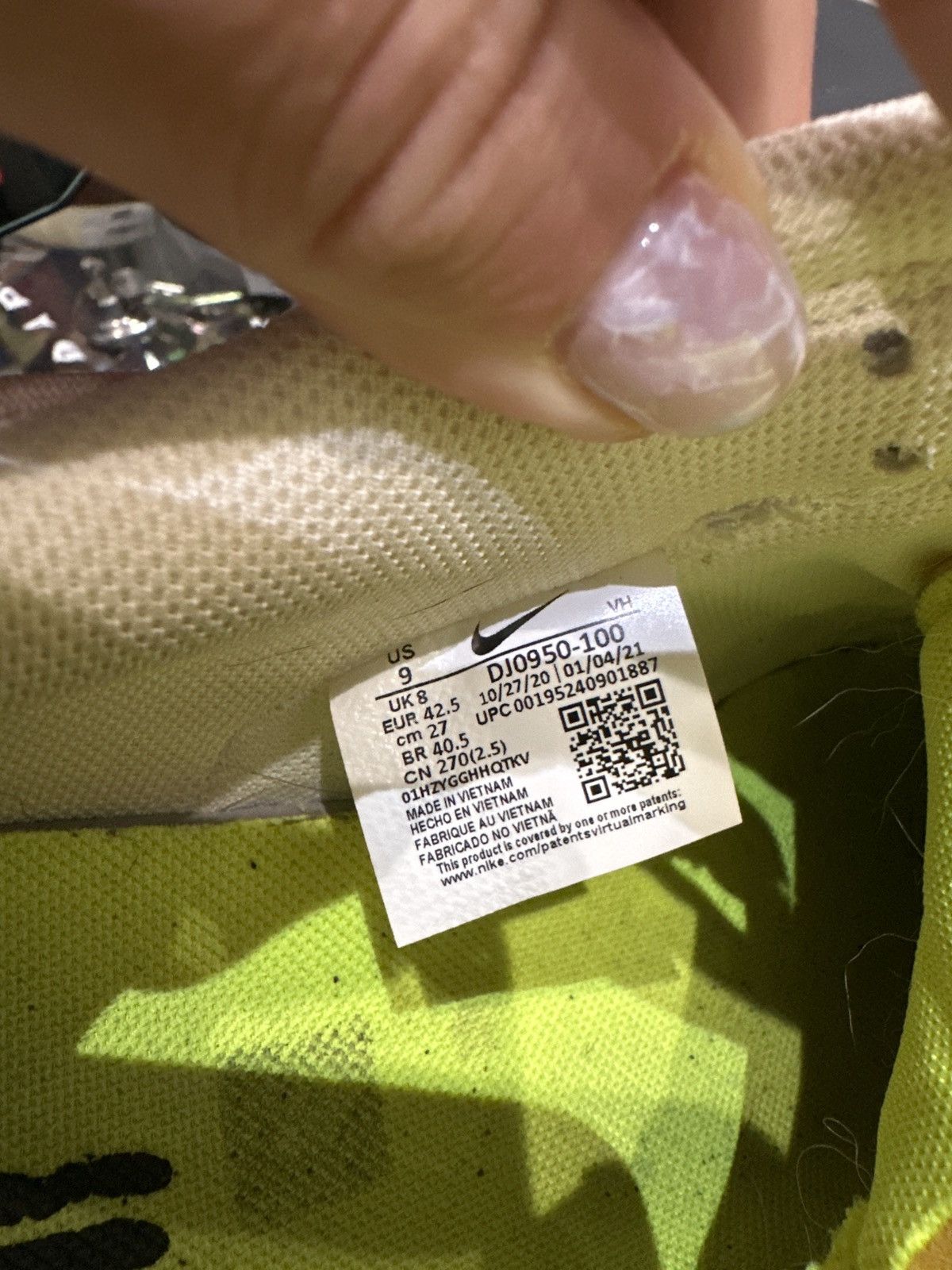Nike × Off-White Nike Off-White Dunk Low Lot 12 Size US 9 / EU 42 - 5 Thumbnail