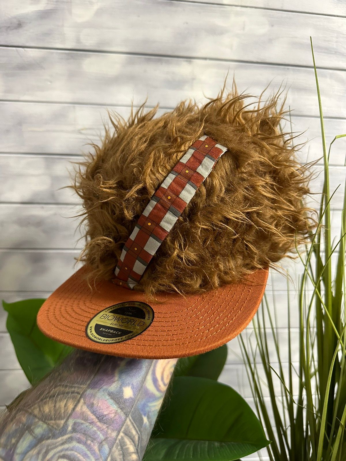 Pre-owned Avant Garde X Movie Cap Chewbacca Star Wars Official Merch Usa In Brown