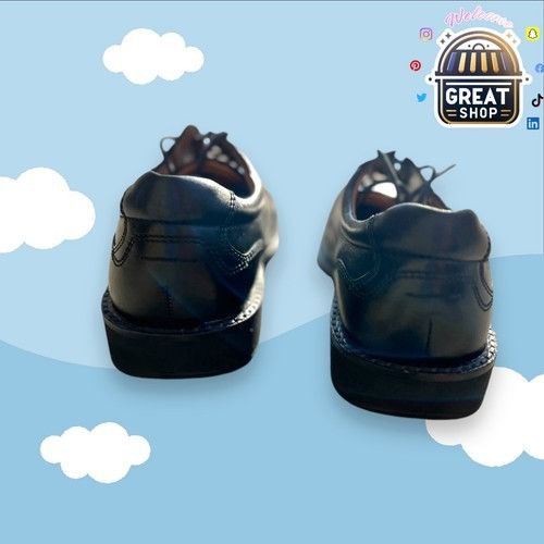 Ecco Ecco Oxford Men’s Size EU 41 US 7.5 Black Leather Lace Up Co Size US 7.5 / EU 40-41 - 5 Thumbnail