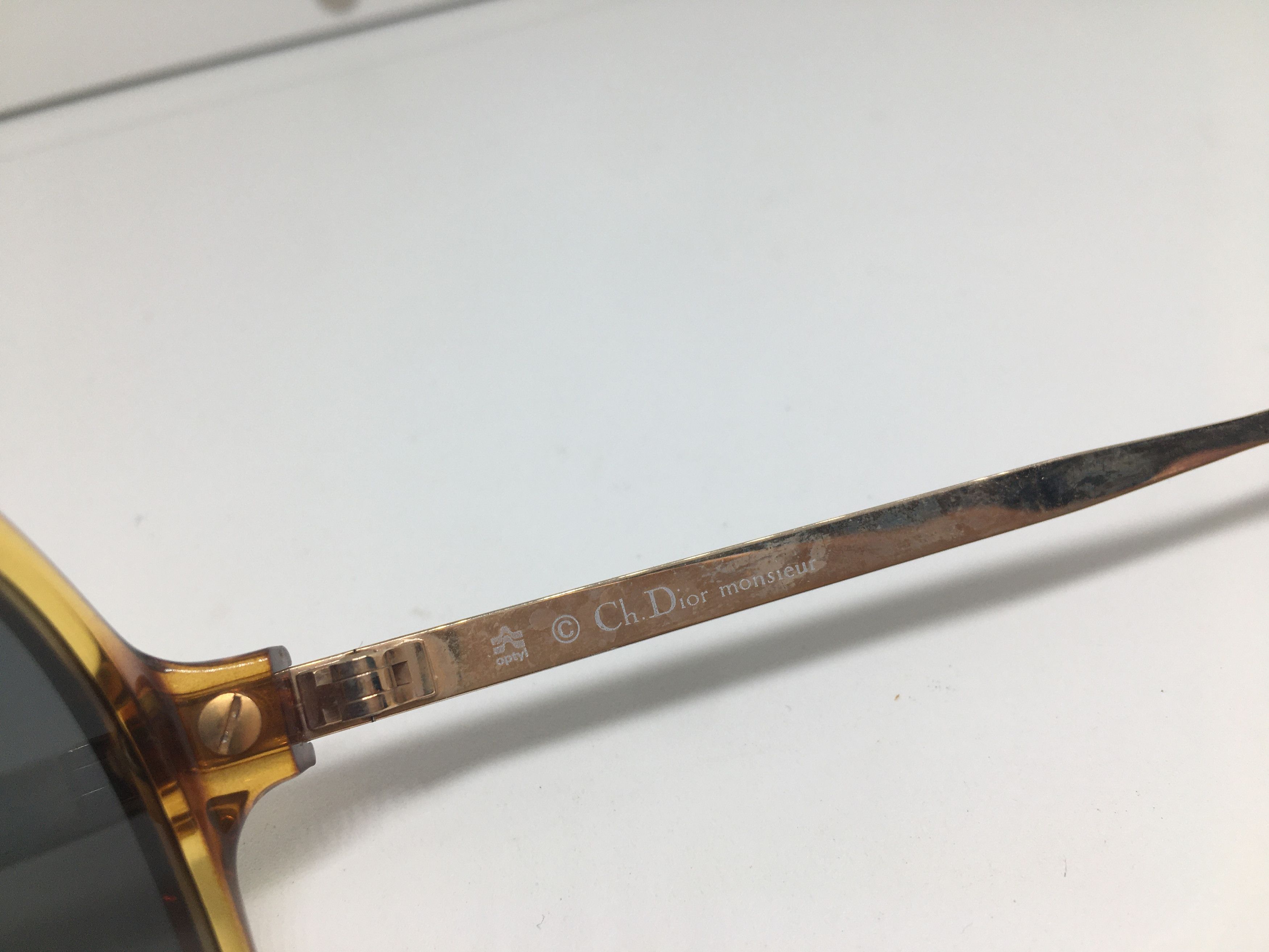 Christian Dior Monsieur Vintage Christian Monsieur 2186 Optyl Sunglasses Germany Size ONE SIZE - 4 Thumbnail