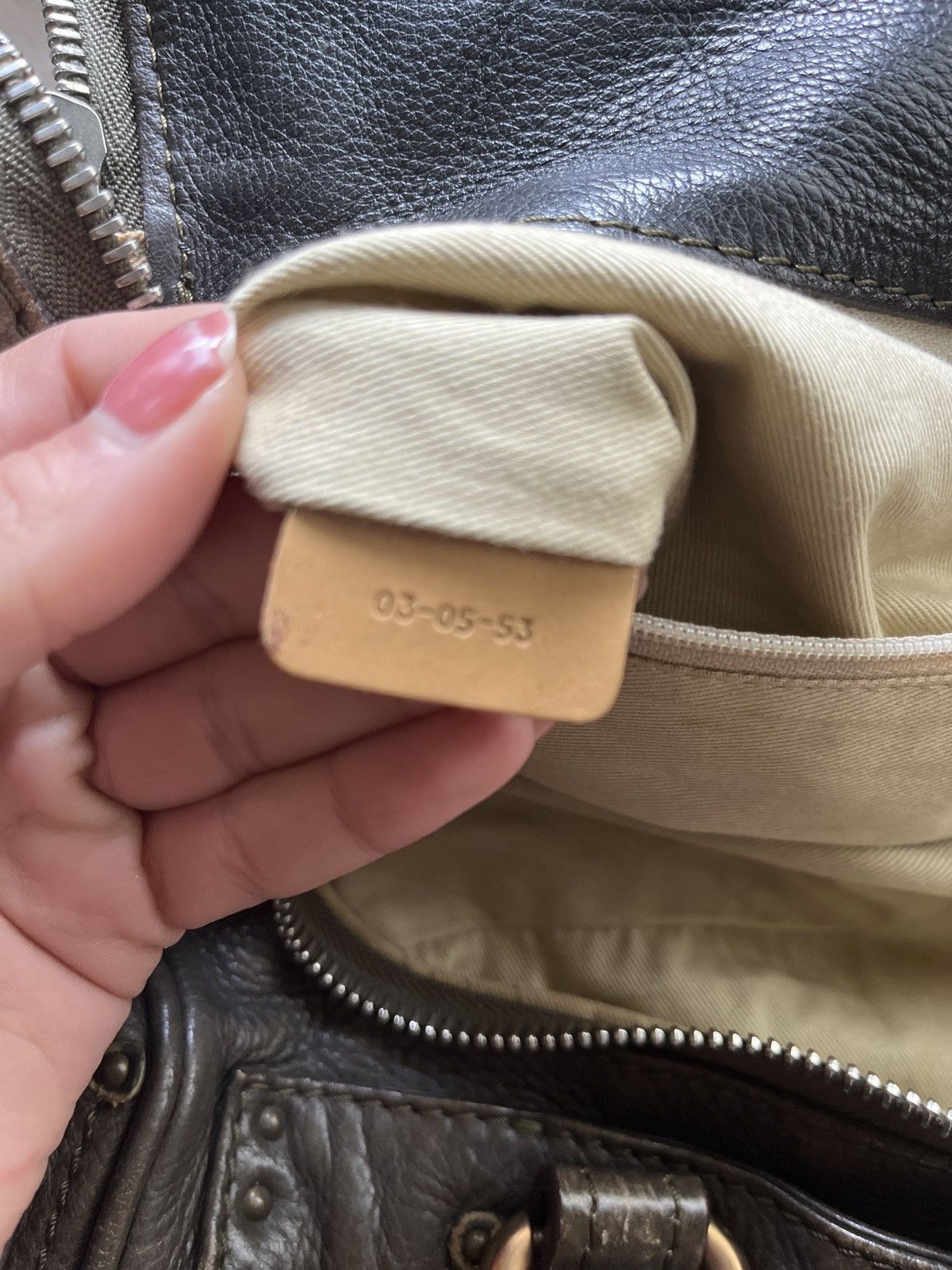 Chloe Vintage Dark Army Green Chloe Paddington Size ONE SIZE - 9 Thumbnail