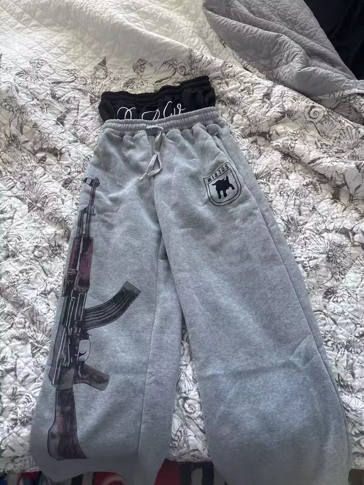 Japanese Brand Y2K High-Waisted AK-47 Pants Size US 28 / EU 44 - 7 Thumbnail