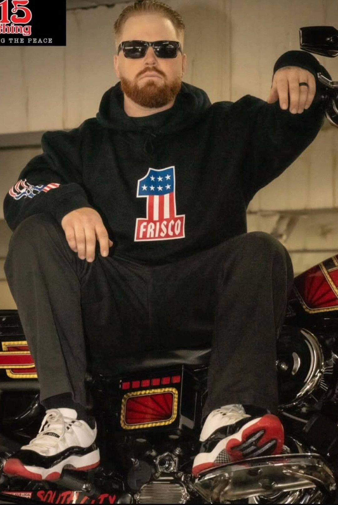Tenderloin Frisco No.1 American Motorcycle Hoodie Size US L / EU 52-54 / 3 - 1 Thumbnail
