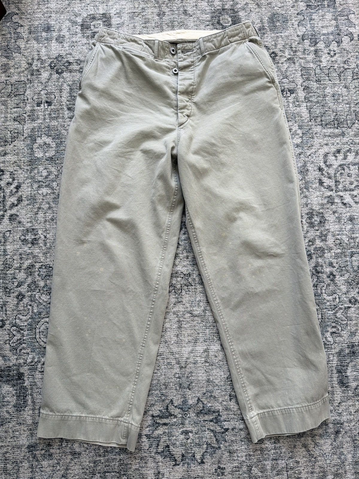 A.Presse Vintage Chino Trousers