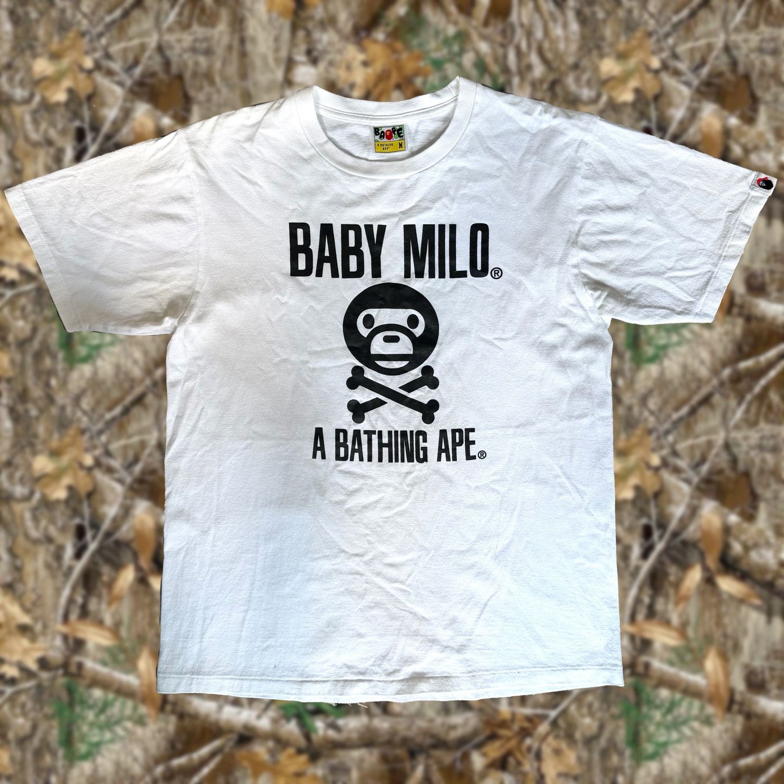 Bape 2006 Baby Milo Bape Swarovski rhinestone Tee Rare T-Shirt