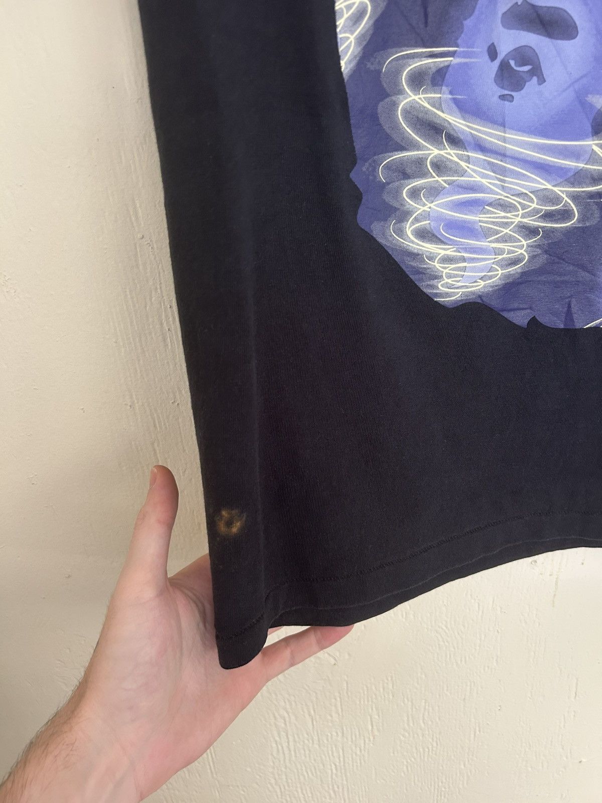 Bape Bape Storm Big Ape Head Black/Purple T-shirt Size US S / EU 44-46 / 1 - 8 Thumbnail