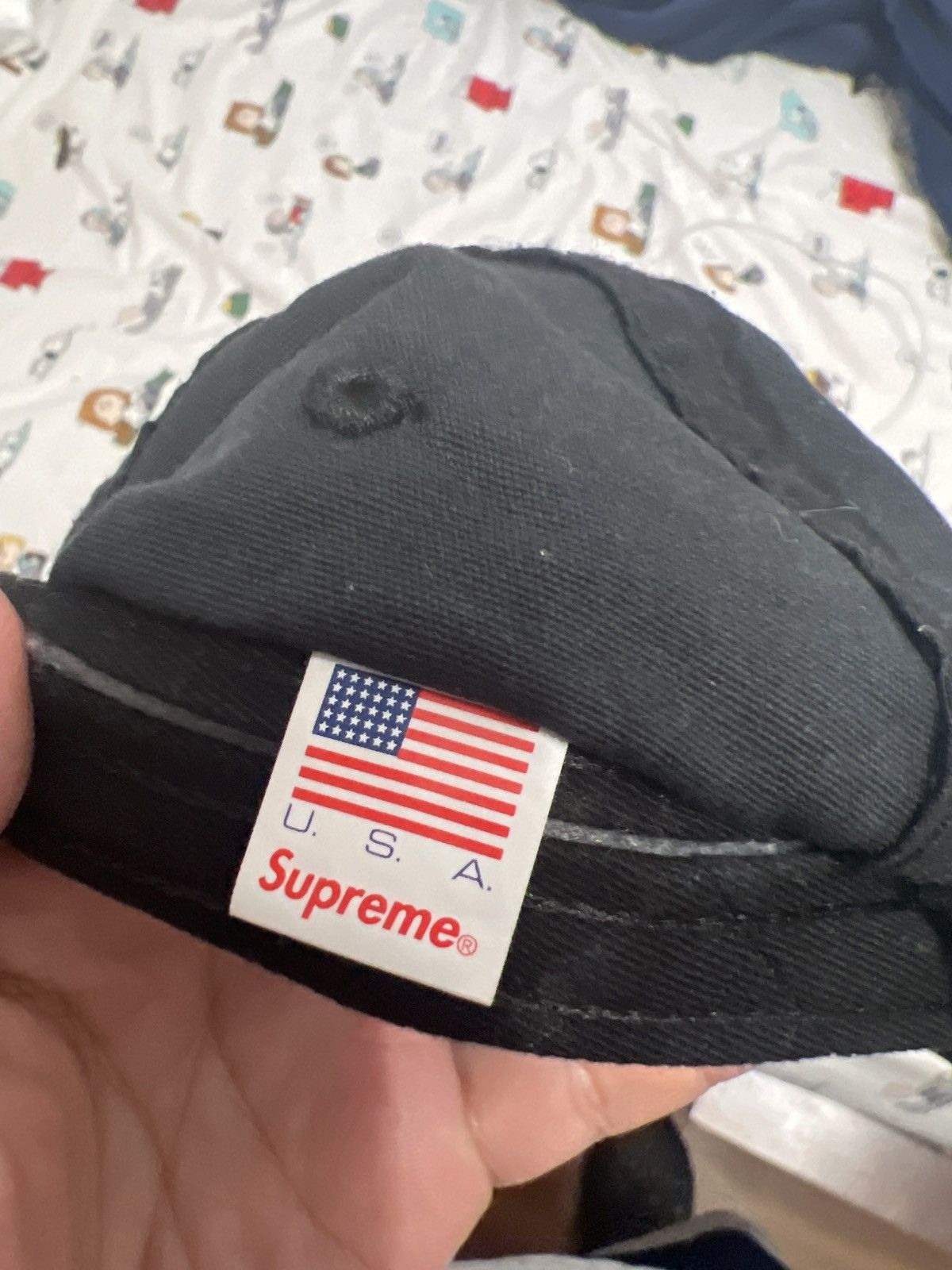 Supreme Supreme Military Camp Cap (SS20) Black Size ONE SIZE - 2 Thumbnail