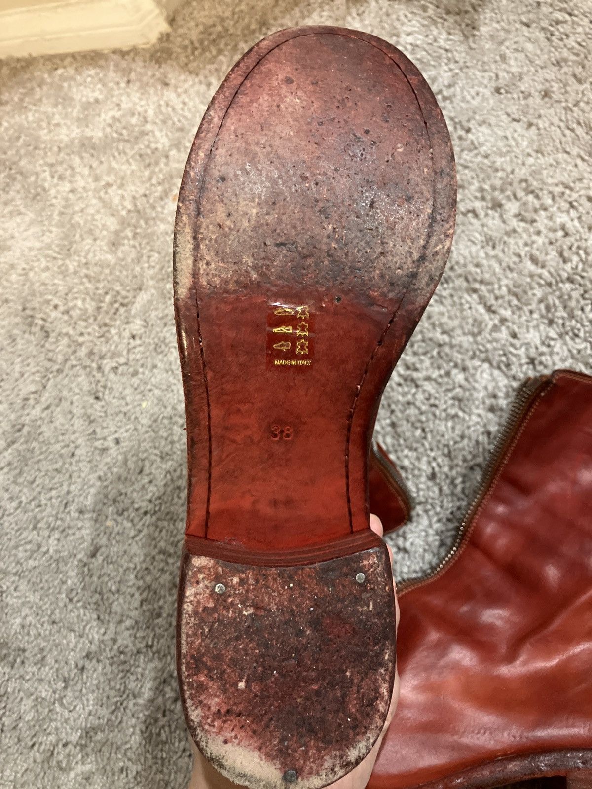 Guidi Red Guidi PL2 Size US 8 / IT 38 - 7 Thumbnail