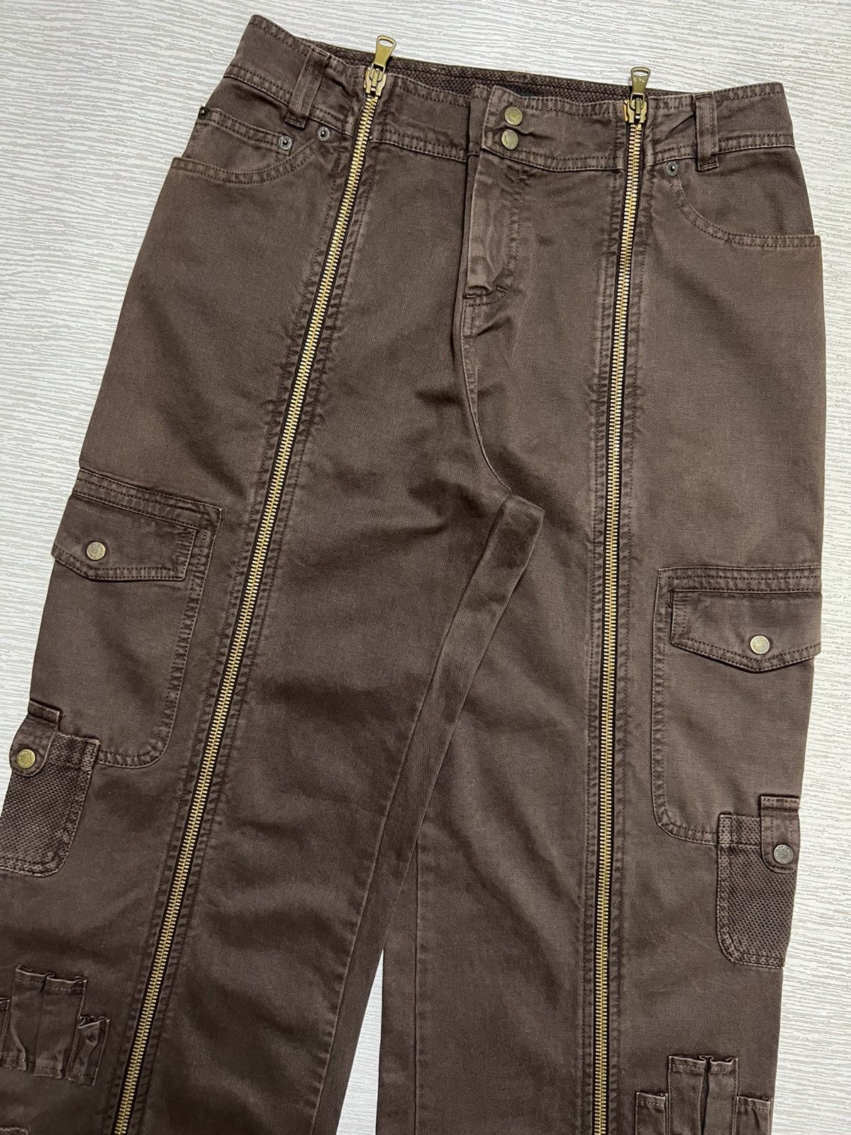 Dolce & Gabbana D&G - SS03 - Full Zip Parachute Aviator Cargo Pants Size US 28 / EU 44 - 5 Thumbnail