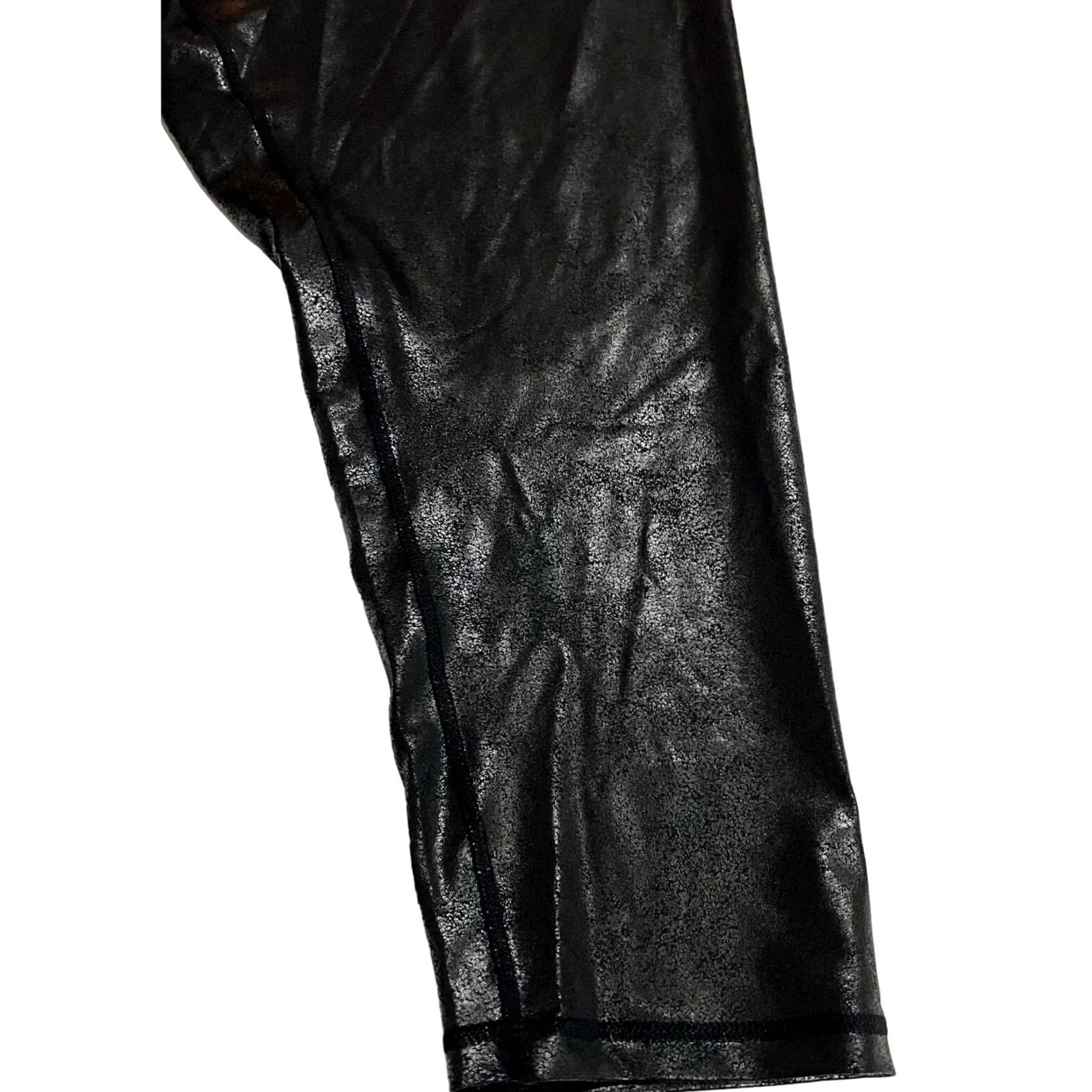 Vintage VINTAGE Zella The Daily Athletic Leggings High Waist 7/8 Size 3X Z-Tek Black Womens Size 40" / US 18 - 2 Thumbnail