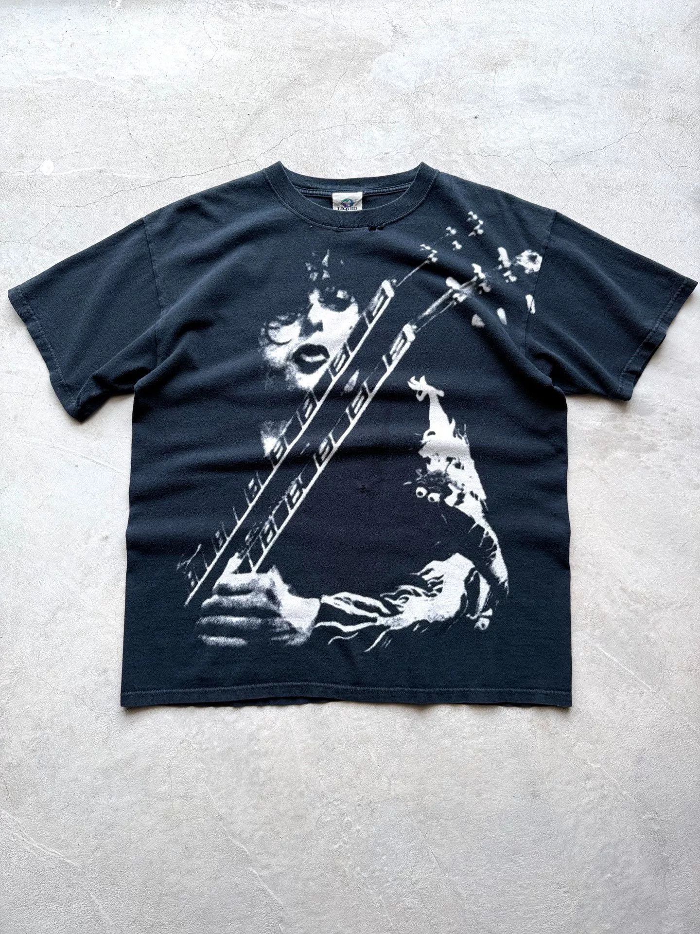 Vintage Vintage Led Zeppelin Jimmy Page Tee Size US L / EU 52-54 / 3 - 1 Thumbnail