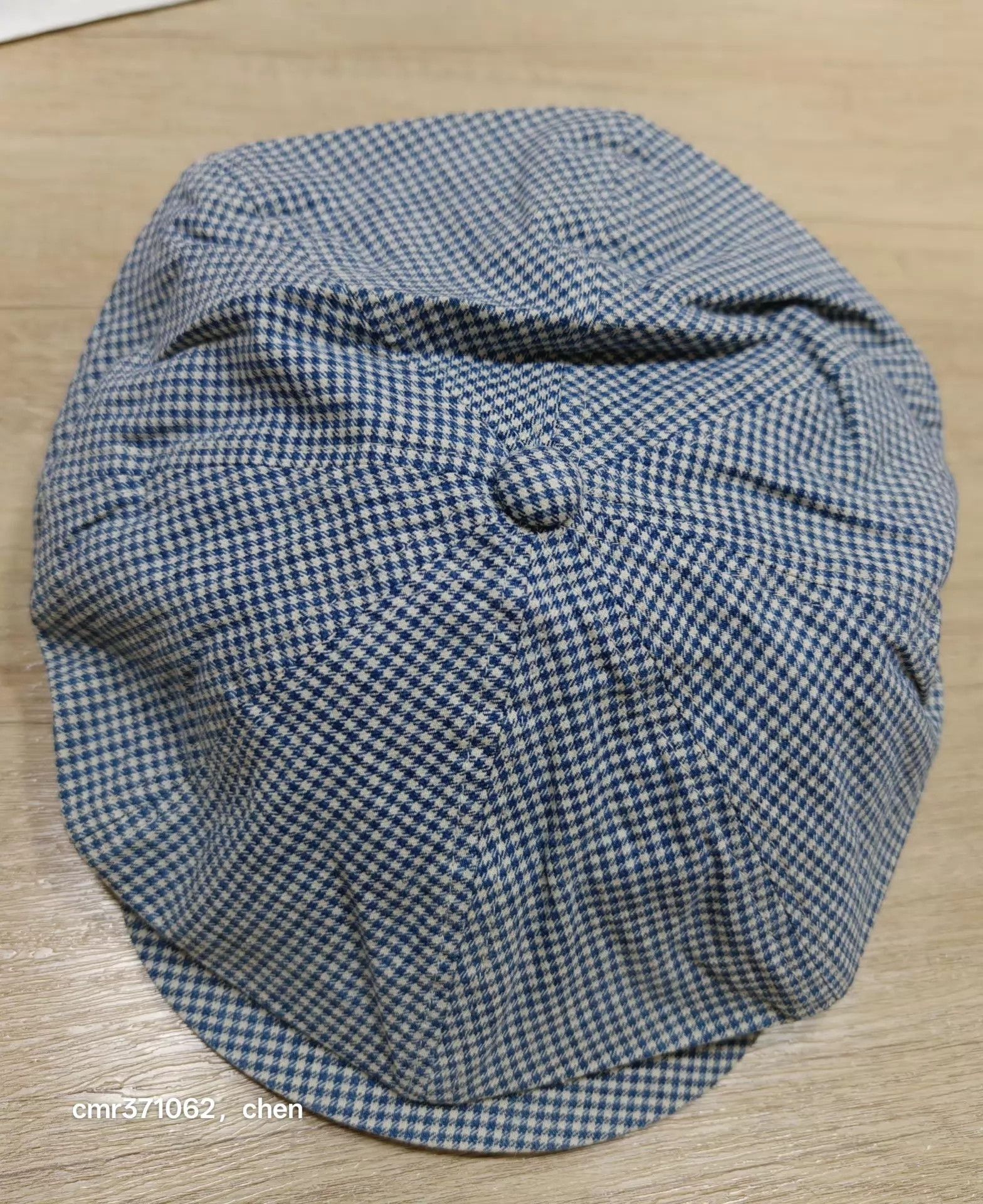 Visvim visvim 14ss goodwood cap white indigo check ml Size ONE SIZE - 5 Thumbnail