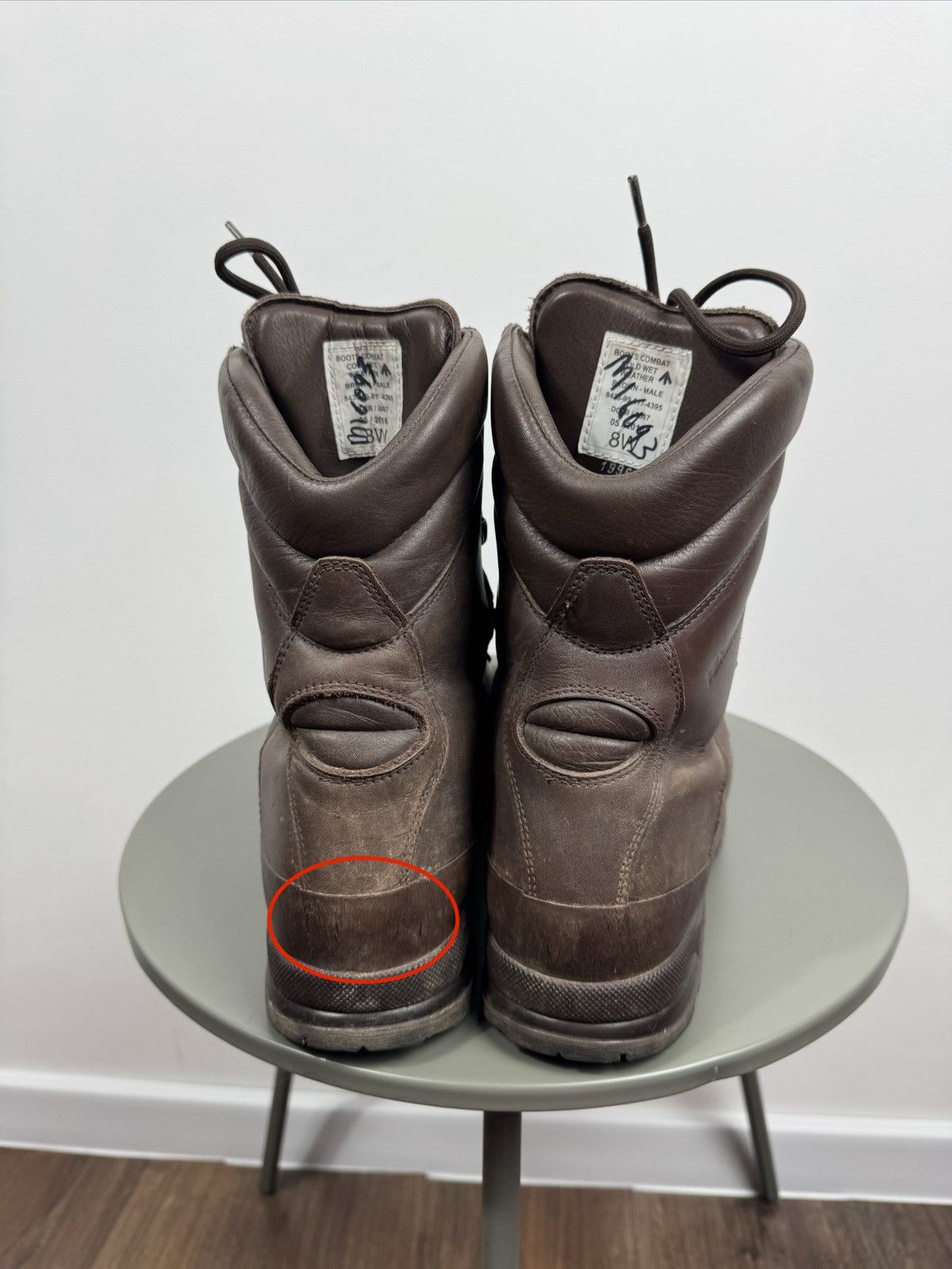 Karrimor Karrimor Leather Hiking Boots Military Outdoor Boots US 9 Size US 9 / EU 42 - 15 Thumbnail