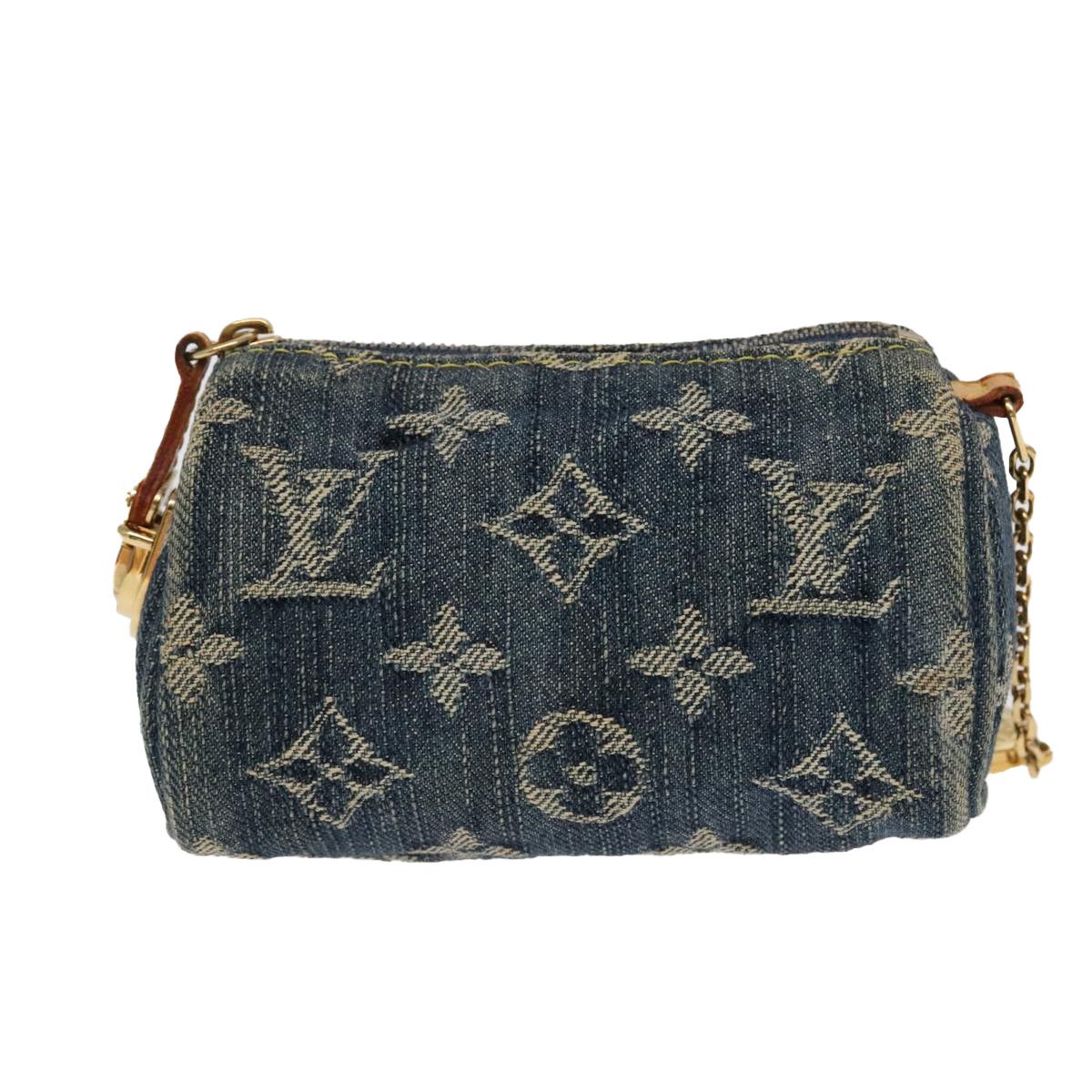 Louis vuitton denim clutch on sale