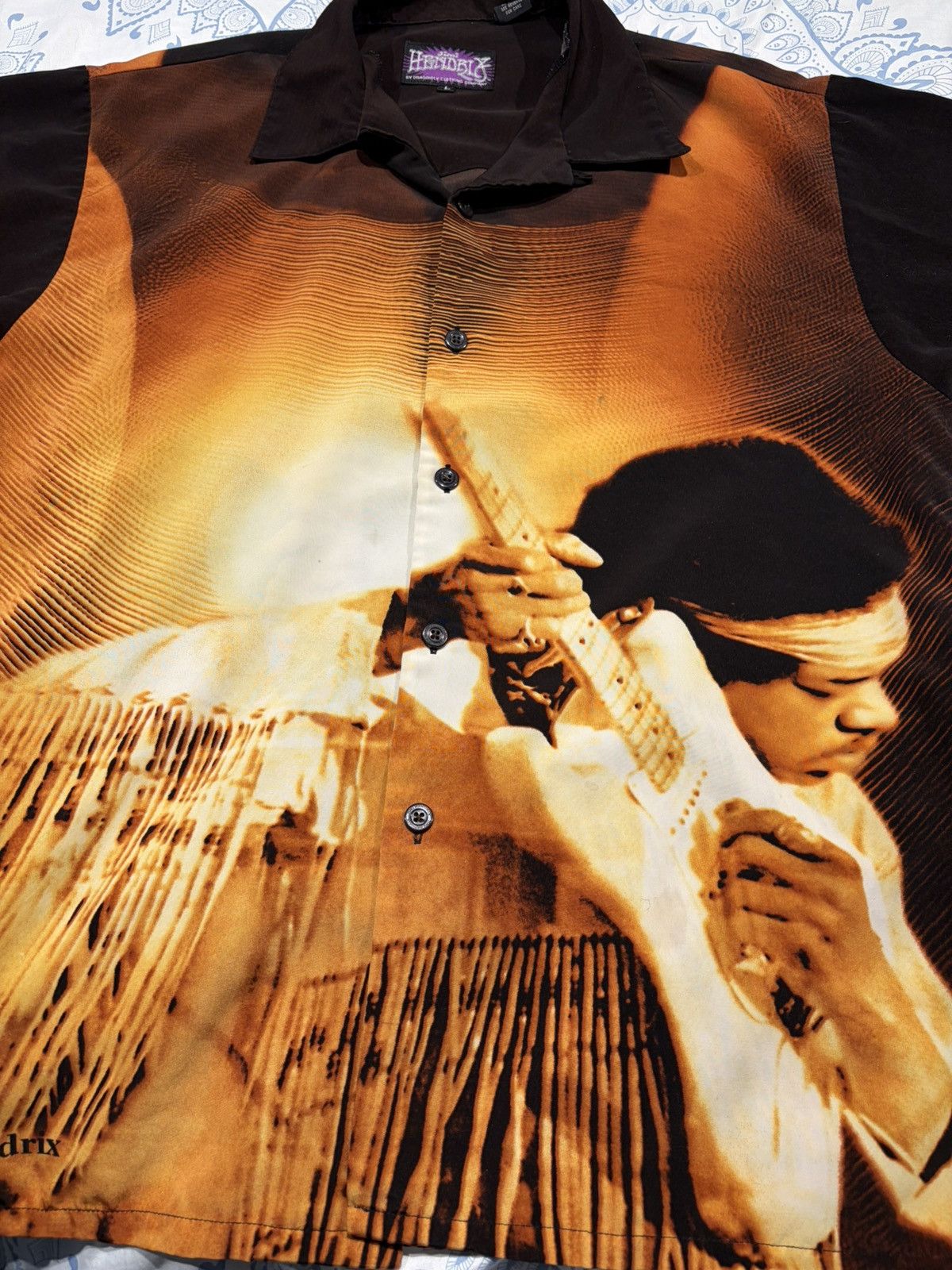 Jimi Hendrix Vintahge Jimi Hendrix Shirt XL Size US XL / EU 56 / 4 - 2 Thumbnail