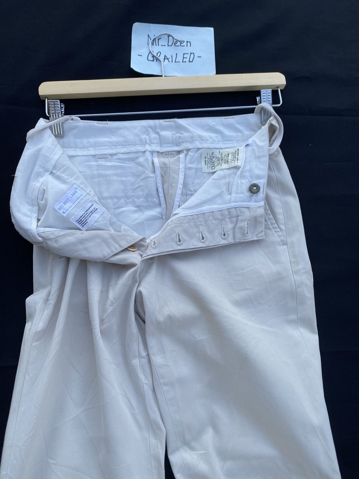 Helmut Lang Rare Vintage Helmut Lang Slack Pants Size US 27 - 9 Thumbnail