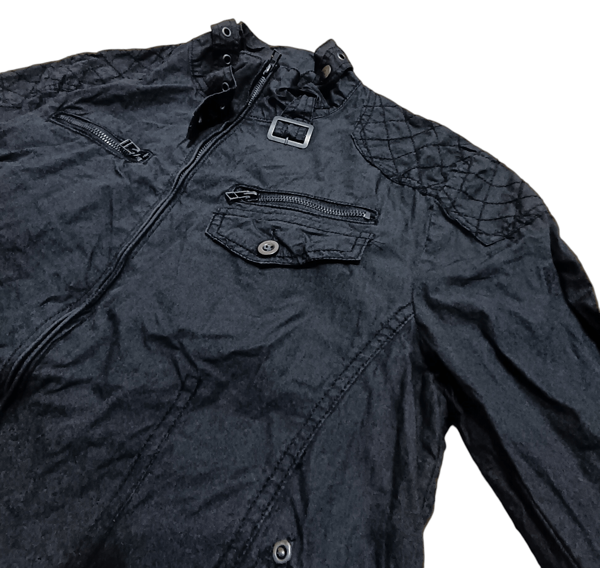 If Six Was Nine RUBBER SOUL INC BONDAGE PUNK JACKET Size US M / EU 48-50 / 2 - 2 Thumbnail