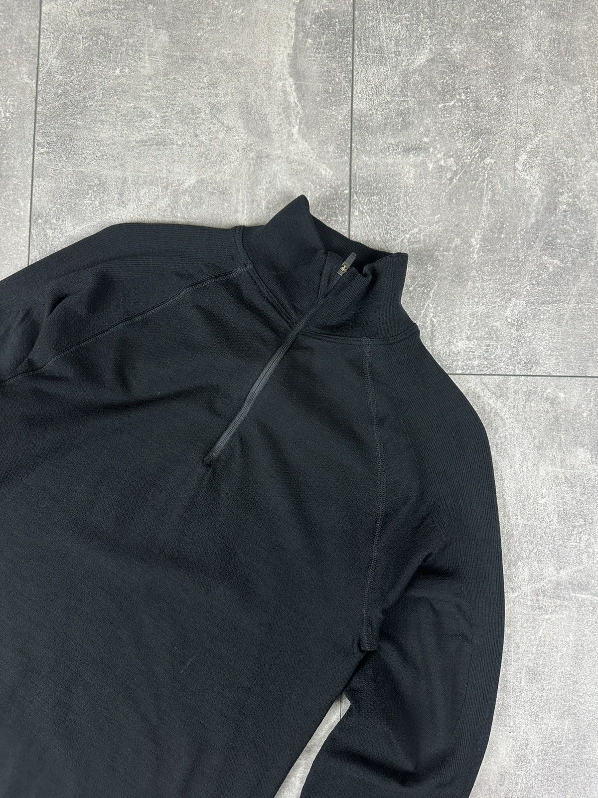 ORTOVOX Ortovox Mens Merino 1/4 Zip Up Long Sleeve Gorpcor Size US M / EU 48-50 / 2 - 2 Thumbnail