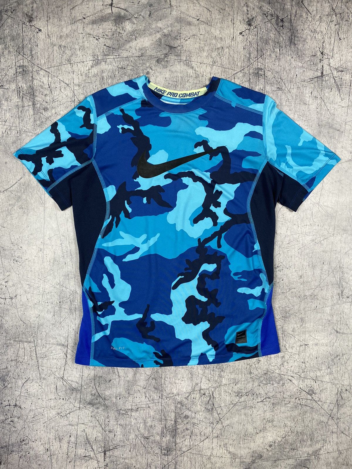 Nike Nike Pro Combat Big Logo Tee T Shirt Size L / US 10 / IT 46 - 2 Thumbnail
