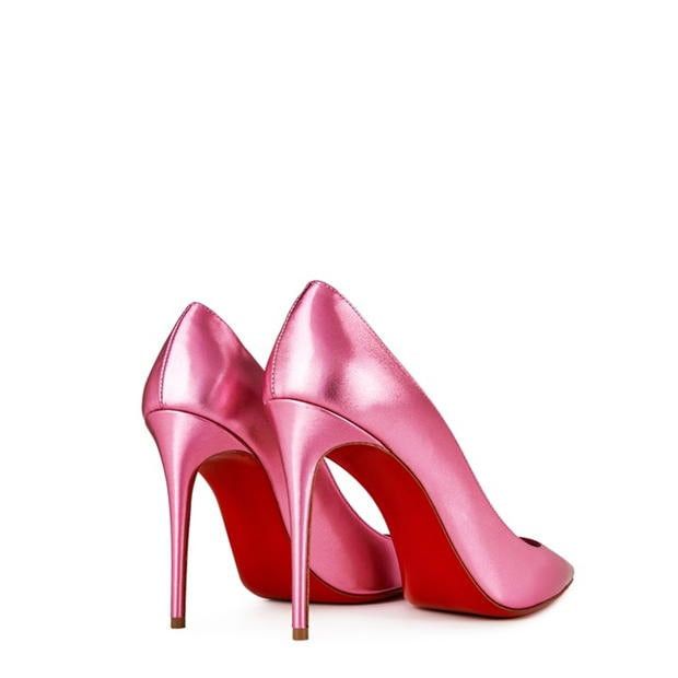 Christian Louboutin Kate 100mm Pumps Size US 7 / IT 37 - 5 Thumbnail