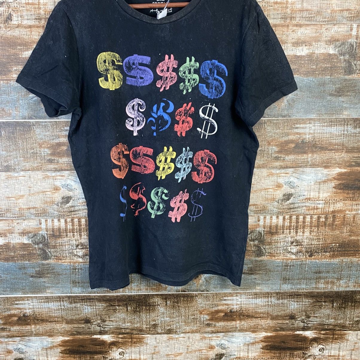 Andy Warhol × Uniqlo DL Uniqlo SprzNY Black T-Shirt #C1185 Size US L / EU 52-54 / 3 - 3 Thumbnail