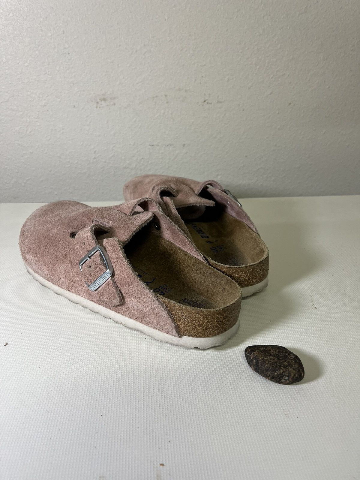Birkenstock Birkenstock Boston Rose Suede Clogs - Men’s size 40 (US 7) Size US 7 / EU 40 - 4 Thumbnail